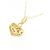 Autre Marque Colar de diamante Au750 Dourado - vista 4