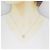 Autre Marque Au750 Diamant Initialen K Halskette Pink - Ansicht 6