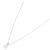 Autre Marque Collar de platino y diamantes Plata - vista 2