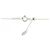 Autre Marque Collar de platino y diamantes Plata - vista 5