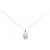 Autre Marque Collana con Diamanti Pt900/Pt850 Argento