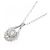 Autre Marque Collana con Diamanti Pt900/Pt850 Argento - vista 3