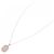 Autre Marque Collana in oro rosa K14 e zircone cubico - vista 2