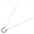Autre Marque Collana Horseshoe in Diamanti Au750 Argento - vista 5