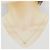 Autre Marque Collana Horseshoe in Diamanti Au750 Argento - vista 6