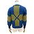 Christian Dior Wollstricktop Blau Gelb - Ansicht 3