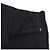 Pantaloncini con strisce sfumate e ricamo logo Fendi FF Nero - vista 3