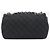 Chanel Borsa con patta Black 2008 cruise line Nero - vista 3