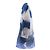 Louis Vuitton Cloud 90s Mantel Blau Polyester - Ansicht 4