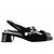 Miu Miu Slingback in velluto nero - vista 4