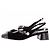 Miu Miu Slingback in velluto nero - vista 5