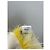 Autre Marque Cremefarbenes Kleid mit gelben Federn Beige - Ansicht 6