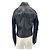 The Kooples Schwarze Lederjacke mit Fransen - Ansicht 2