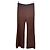 Autre Marque Pantalones LA GALPA marrones de viscosa XS Castaño - vista 2