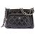 Chanel Gesteppte schwarze Leder-"Camera Bag"