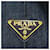 Borsa 2-Way Prada Canapa Blu - vista 8