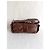 Borsa a tracolla Dior Flight in pelle marrone - vista 3