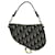 Bolsa Saddle Oblique Christian Dior Azul marinho  - vista 3