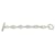 Hermès HERMES Chaine d'Ancre TGM Bracciale Argento  - vista 6