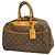Borsa Louis Vuitton Monogram Deauville Marrone