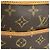 Borsa Louis Vuitton Monogram Deauville Marrone - vista 12
