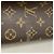 Borsa Louis Vuitton Monogram Deauville Marrone - vista 9
