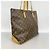 Borsa Tote Cabas Mezzo Monogram Louis Vuitton Marrone - vista 2