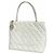 Timeless Bolsa Tote Chanel em couro de bezerro de grão branco