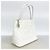 Timeless Bolsa Tote Chanel em couro de bezerro de grão branco - vista 2