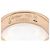 Anello Love Band di Cartier in oro rosa 18K D'oro - vista 3