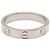 Anel Mini Love da Cartier em ouro branco 18K Prata - vista 2