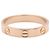 Anillo Mini Love de Cartier en oro rosa de 18K Dorado - vista 2