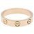 Anello Mini Love di Cartier in oro rosa 18K D'oro - vista 2