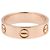 Anello Love di Cartier in oro rosa 18K D'oro - vista 2