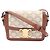 Céline Borsa a tracolla Celine Teen Triomphe Marrone Bianco Beige