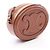 Céline Borsa a tracolla Celine Triomphe Oval Purse Cuile Marrone - vista 2