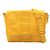 Borsa Messenger Baguette Fendi in Nylon e Pelle Gialla Giallo