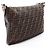 Borsa a Spalla Fendi Selleria Zucca Marrone - vista 2