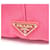 Borsa Tote Prada Canapa Rosa - vista 5