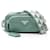 Borsa a Spalla Prada Triangle Plate Verde  - vista 1