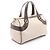 Borsa a mano Mini Boston Bulgari Logomania Marrone Beige - vista 2