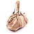 Borsa Boston Intrecciato Bottega Veneta Marrone Beige - vista 2
