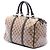 Borsa Boston Gucci Beige Medium GG Crystal Joy - vista 2