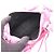 Borsa Balenciaga Nano Le Cagole in agnello rosa - vista 3