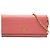 Cartera con cadena en Saffiano rosa de Prada