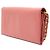 Cartera con cadena en Saffiano rosa de Prada - vista 2