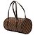 Louis Vuitton Marrone Damier Ebene Papillon 30 - vista 2