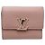Cartera compacta Capucines en piel Taurillon rosa Louis Vuitton