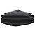 Bolso bandolera Prada Black Saffiano Trimmed Tessuto Zip Top Negro - vista 3