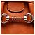 Borsa My Dior Frame in pelle di vitello arancione Dior - vista 5